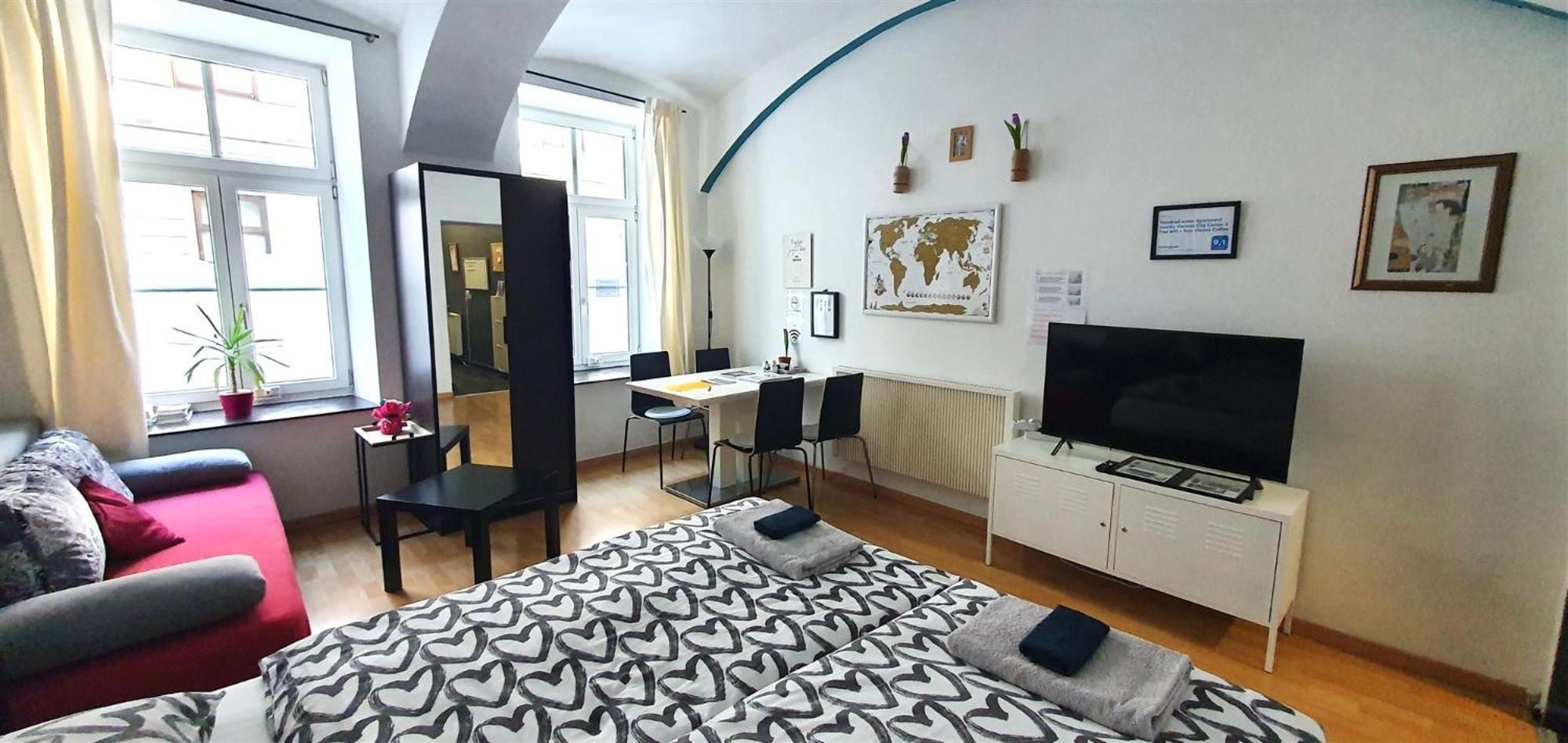 Msq Diana Vienna - 10 Min From City Center - Free Coffee And Tea - High Speed Internet Luaran gambar